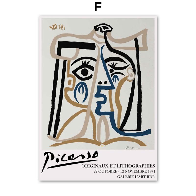 Matisse Picasso Vonal Arc Levél Fali Művészet Vászonfestmény Absztrakt Művészet Poszterek És Nyomatok Szállodai Bár Képek Nappali Dekorációhoz