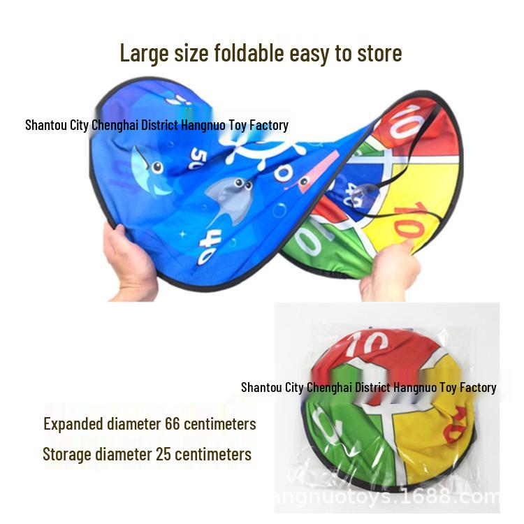 

66 см Складной Детский Мультяшный Дартс с Липкими Шариками для Игры в Помещении