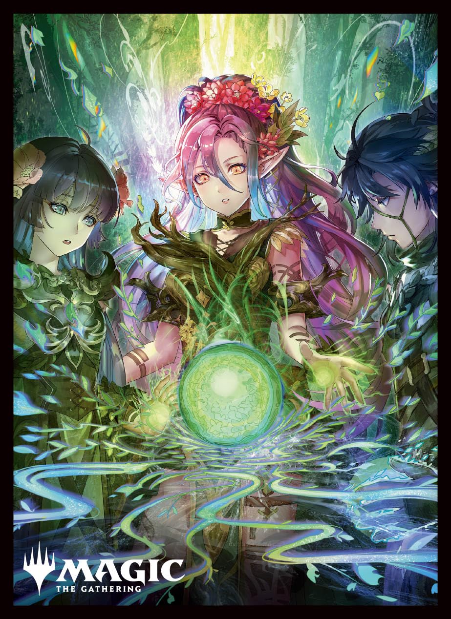 

Протекторы для карт The Gathering Magic Foundation Эльфы Ллановара MTGS-322