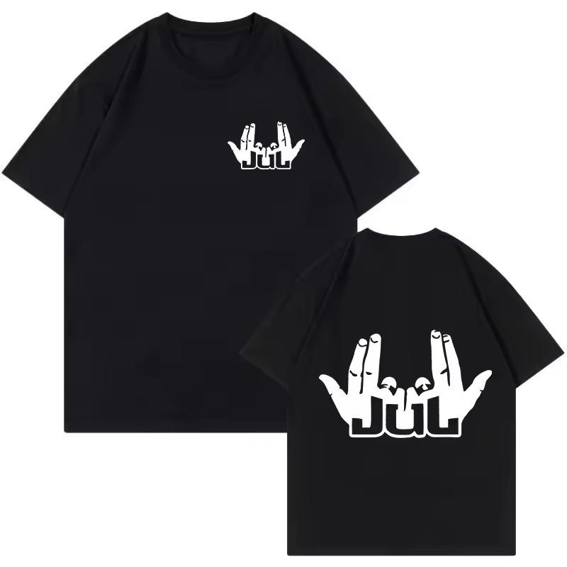 Short Sleeves T Shirt Maillot Jul T Shirt Men High Quality Cotton Graphic Tees Tops Clothing Harajuku Graphic Casual T-shirt