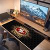 San Francisco 49ers2 Print  Cushion Non-slip Laptop Tablet Big Mousepad XXL Mat Mini PC Playmat With Lock edge
