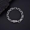 Viking Ouroboros punk bracelet for men copper vintage fashion jewelry street culture hip hop style
