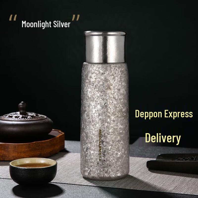 MCCULLEN Pure Titanium Vacuum Insulated Water Bottle