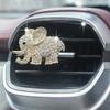 Cute Elephant Car Air Freshener Vent Clip For Air Conditioning Vents And Interior Decoration