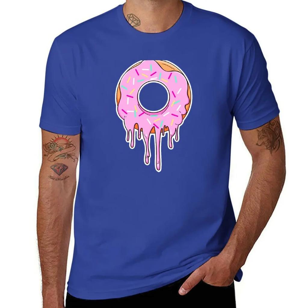 Dripping Hole T-Shirt Cheap Stuff Cute Tops Blacks Men T Shirt