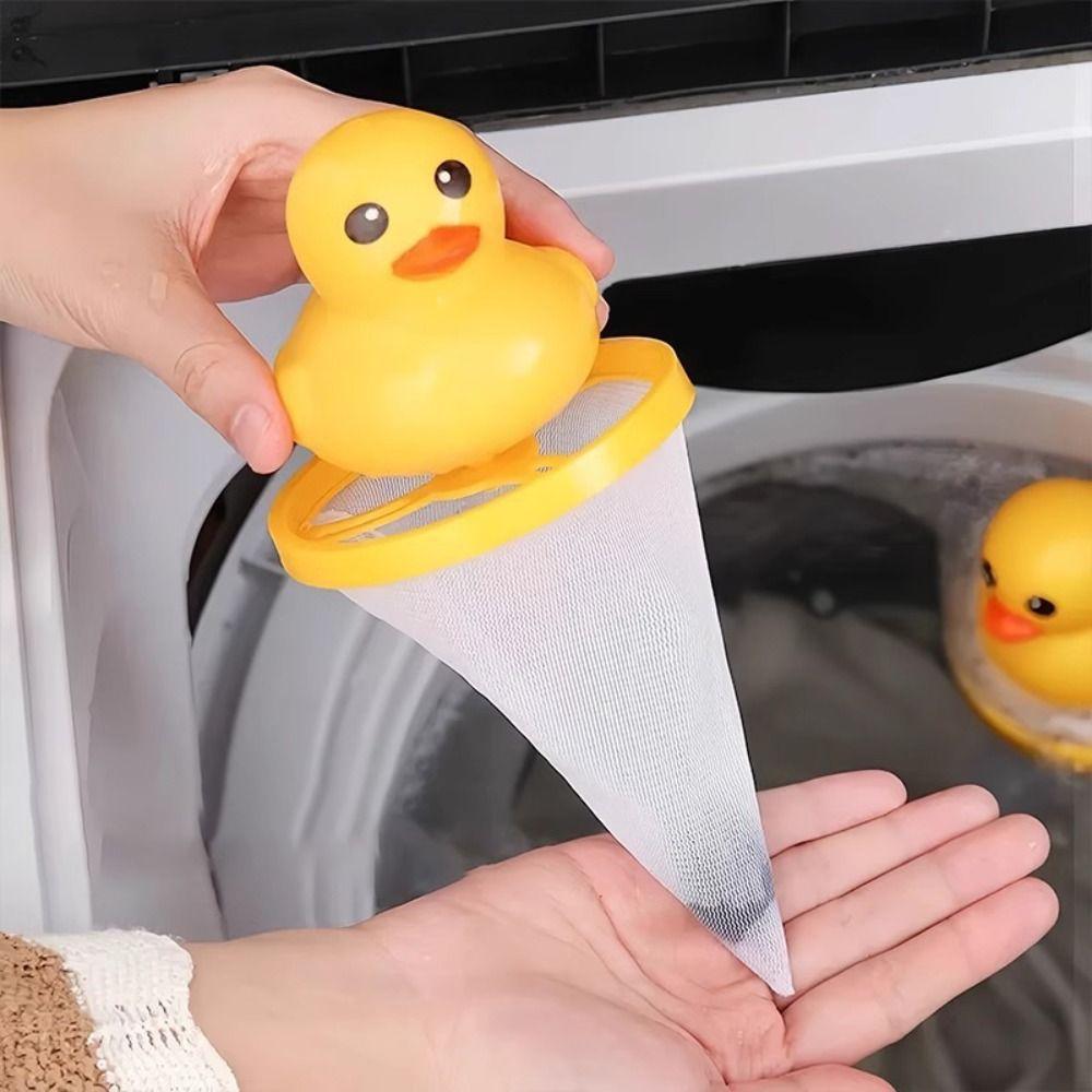 

Duck Washing Machine Filter Net Cleaning Tool Washing Machine Hair Filter