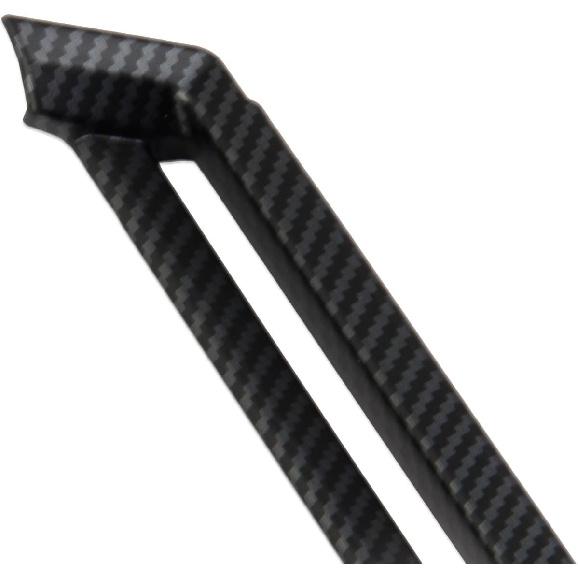 Carbon Fiber Style Rear Row AC Vent Air Outlet Cover Trim Accessories for Tesla Cybertruck (Matte Surface)