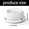 Easy Installation Realistic Smokes Detector Hiddening Safe Box For Valuables Discreet Storage Solution for Jewelry Money