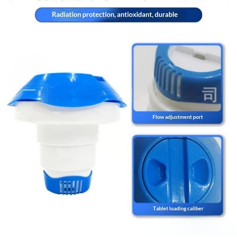 Chlorine Tablets Dispenser Chlorine Tablets For Swimming Pools Chlorine Dispenser Tablets Retractable Floating Medicine Box