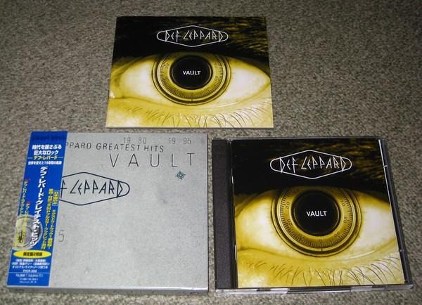 

CD DEF LEPPARD - Vault: Def Leppard Greatest Hits 19 PHCR5002 Mercury 1995 Japan ObiRock Used