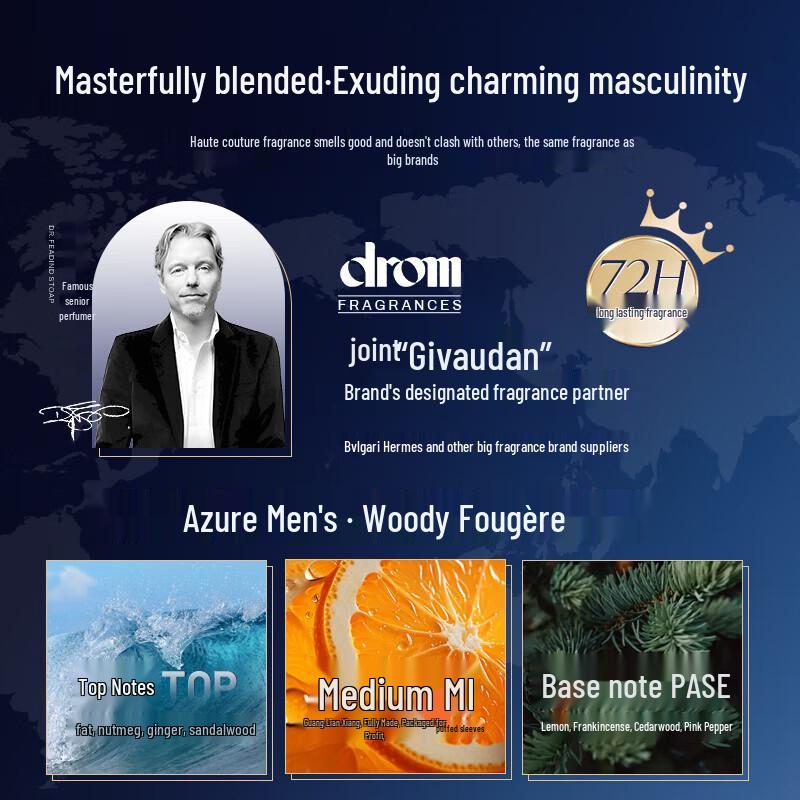Botiny Men's Purifying Fragrance Shower Gel