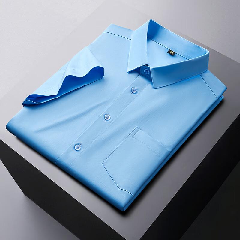 Men's Plus Size Cotton Short Sleeve Shirt