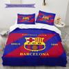 Povlečení s motivem FC Barcelona Domácí dekorace Narozeninový dárek (1 * povlak na přikrývku + 2 * povlak na polštář, bez výplně)
