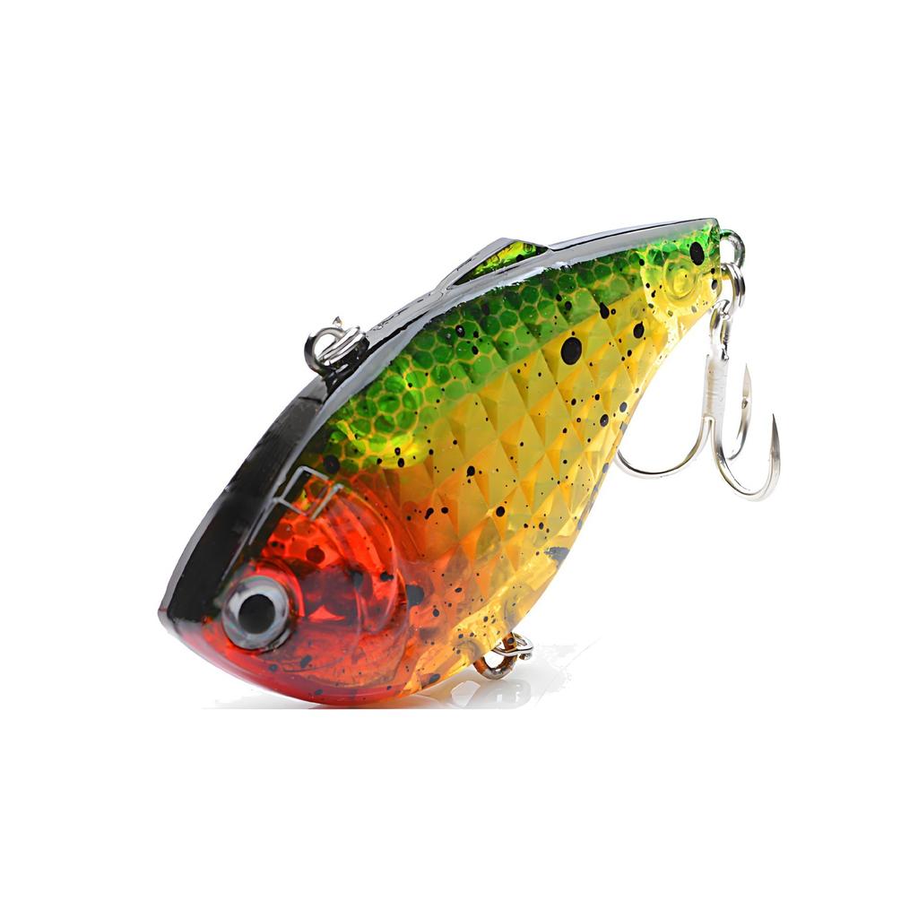 Künstlicher Hart-Rassel-Vibrations-Bass-Sink-Kurbel-Wobbler 6CM 15.3G VIB Angeln Lipless Crankbait