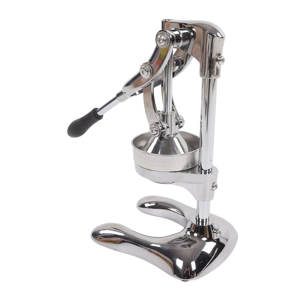 Manual Press Juicer Stainless Steel Separate Design Hand Pressed Juicer Fruit Squeezer with U Shaped Base
