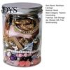 Halskette Ohrringe Set 35/40/45/50/60 Stück Mystery Schmuckglas für Damen, Box mit gemischten Ringen Armbändern Halsketten Armbändern, Zufällig Silber