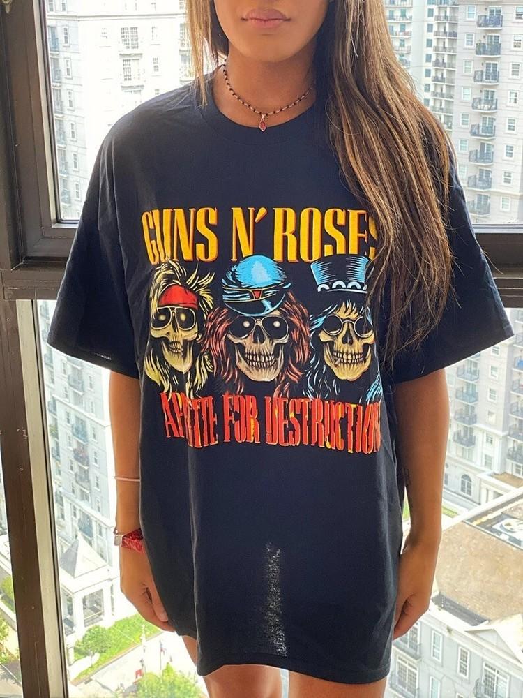 

Guns N Roses Appetite For Destruction Vintage Style Band Tee TShirt Unisex T-Shirt S
