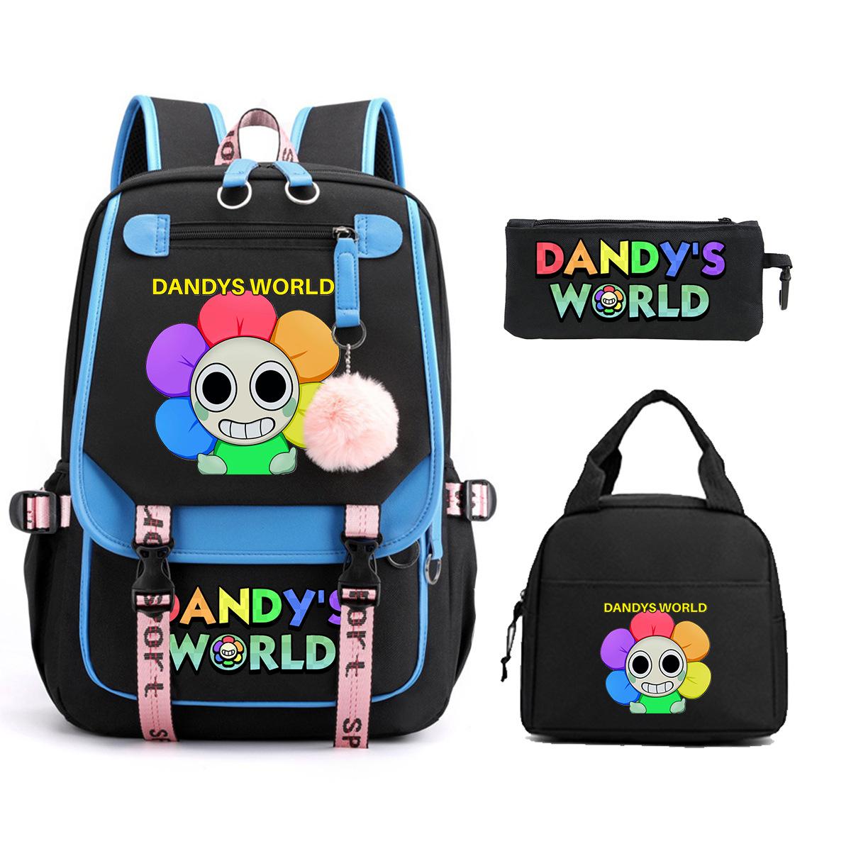 

Dandy s world print fashion backpack set cross-border trend campus male and female versatile student bag no specification