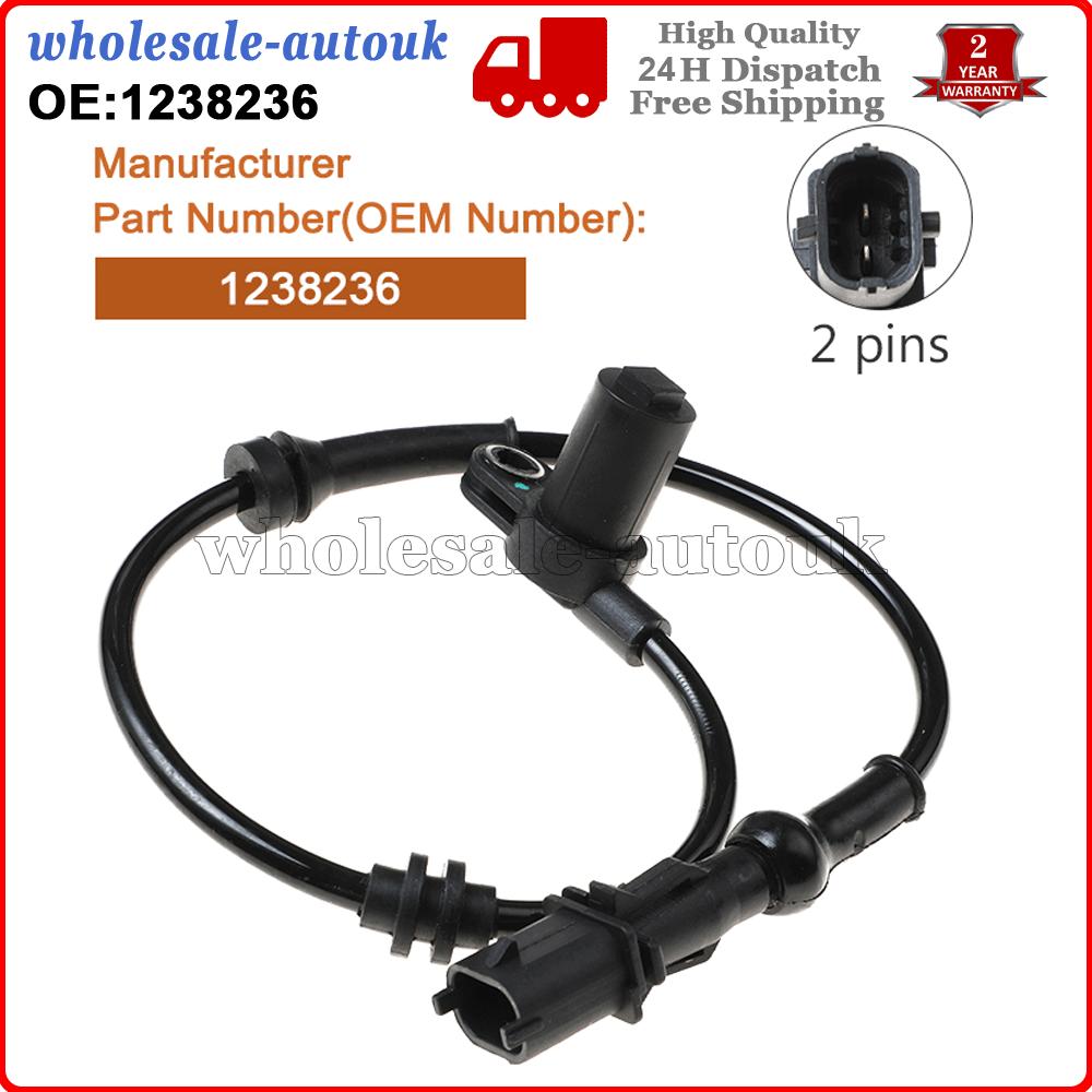 ABS Wheel Speed Sensor Front for Vauxhall Opel Corsa Meriva Tigra Combo 1238236