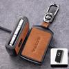 Zine Alloy Leather Car Remote Key Case Cover Bag Protection Shell For Volvo S60 S90 XC40 XC60 XC90 V60 V90 Polestar 1 Polestar 2 ZU2