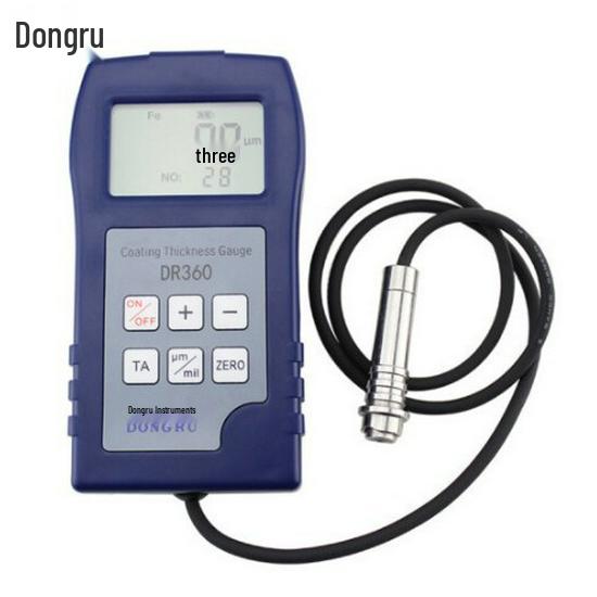 DR360/380 Coating Thickness Gauge for Paint, Galvanized, Powder, Electrophoretic, and Anti-Corrosion Layers