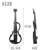 IRIN AU-10 Intelligent 4/4 Silent Electroacoustic Violin Carbon Fiber Body ABS Wrap with Accessories Stringed Instruments