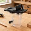 Guide Roller Slotting Attachment with Clear Base and Metal Body for Grooving Work, Guided Contact, Workshop Use, and Trim Work Support