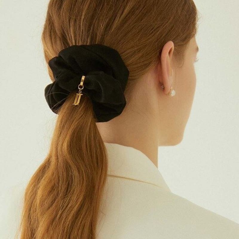 

J.ESTINA LALA J Замшевая резинка для волос - Насыщенный черный (JALJHS2BF831FA000) single type