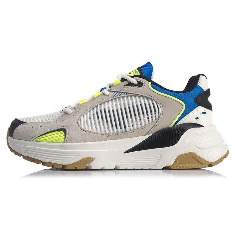 

Li Ning 92 Running Прочные нескользящие кроссовки Balance Low-Top Sports Casual Shoes Мужские кроссовки Cloud-White AGCQ051-3