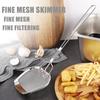 Stainless Steel Fryer Screen French Fries Frame Square Filter Net Encrypt Colander Strainers Shaped Frying Mesh Basket Strainer