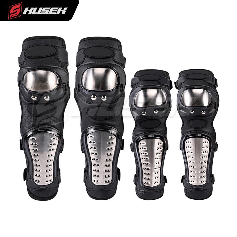 KUSEK Motorcycle Protective Gear: Windproof Knee & Elbow Pads for Cycling and Riding.