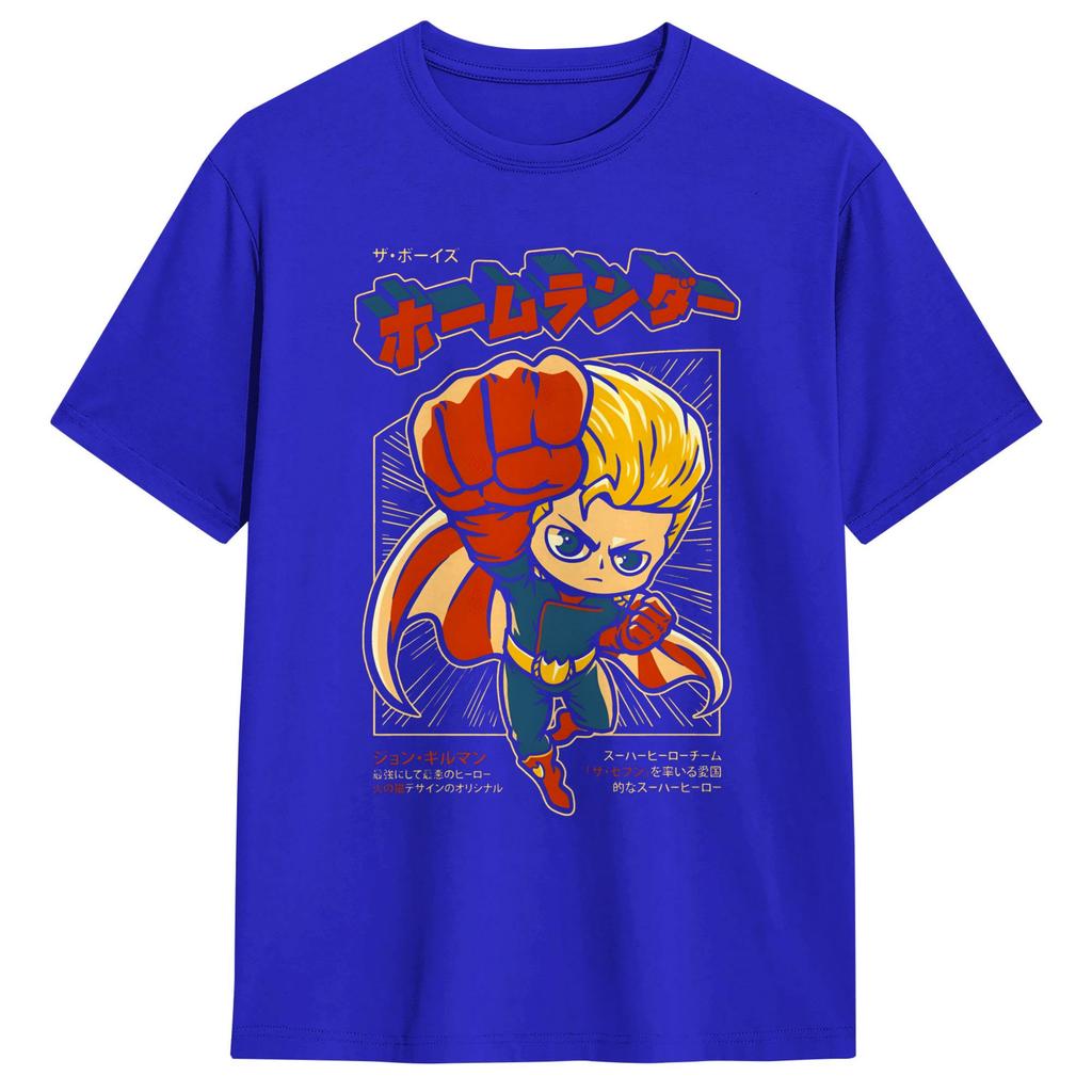 Homelanders T Shirt Unisexs Cotton Leisure Tshirts O Neck Chibi Tees Short Sleeve Clothing New Arrival