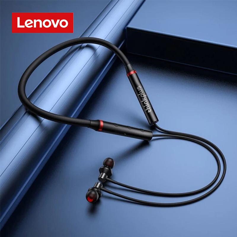 

Lenovo HE05X II Bluetooth-наушники Водонепроницаемые беруши HIFI Звук Магнитная гарнитура с шейным ремешком Спортивные наушники
