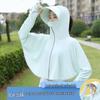 Ice Silk Women's Sun Protection Jacket - 2023 Summer UV-Resistant, Plus Size, Outdoor Sports with Large Brim