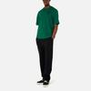 AMIPARIS Tonal Ami De Coeur Heart Embroidery Loose Fit Round Neck Short Sleeve T-Shirt Men Tops Green A21HJ128726-300
