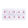 500 Nail Art Pieces/Box, French Manicure Tips, Full-Coverage And Half-Coverage False Nails, Natural White And Transparent