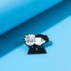 Spille Smaltate Personaggi Anime Satoru Gojo Spille Spille Abbigliamento Zaino Spilla DIY Cosplay Uomo Donna Gioielli Zaino Accessori Regalo