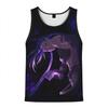 Anime League of Legends Jinx Graphic 3D Print Sleeveless Vest Harajuku Y2k Men’s Tank Tops