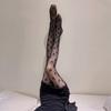 Nylon Fishnet Tights With Love Heart Pattern For Summer Club Wear And Sexy Style