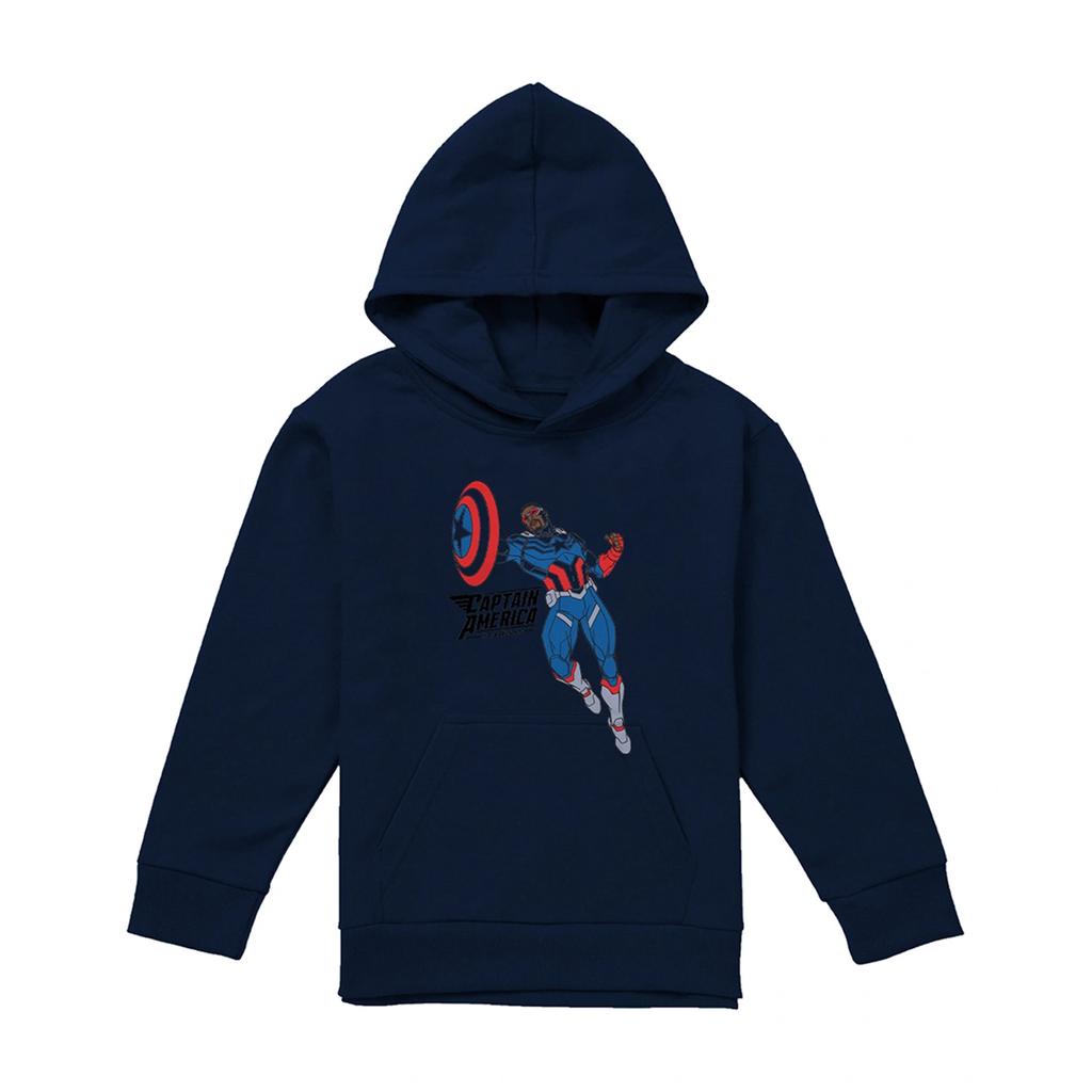 Captain America Childrens/Kids Sam Wilson Doodle Pull Over Hoodie
