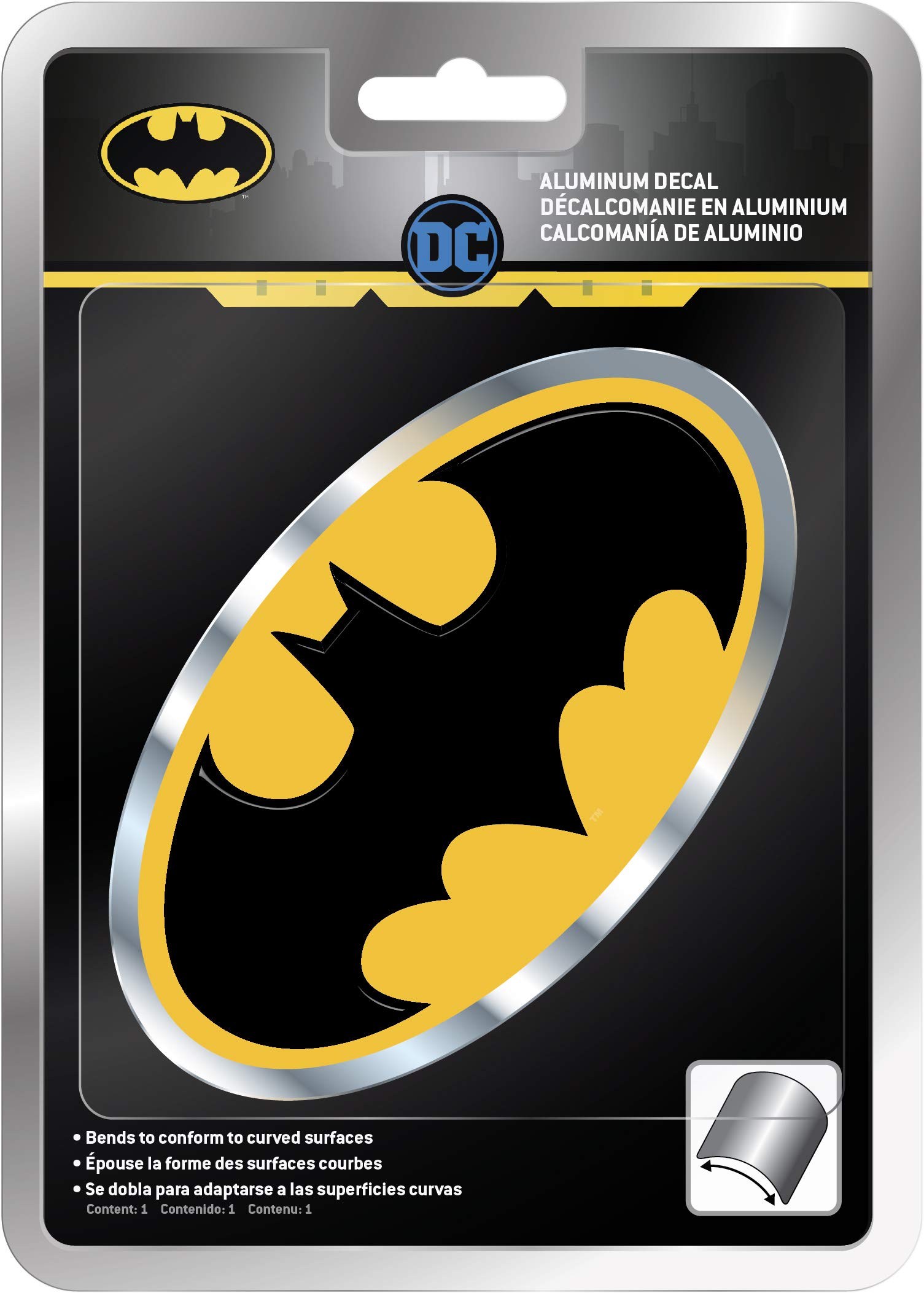 

Chroma 041705 Batman Алюминий 1 Упаковка наклеек,