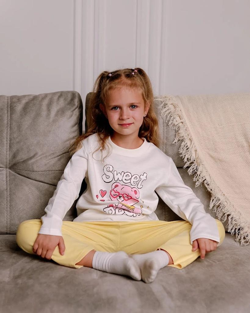 Girls’ Sleepwear Set – Soft Brushed Fabric & Elastic Waist, Demi-season 6076-023-33-5 HC