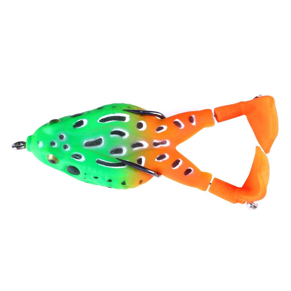

Rotating Double Legs Bionic Thunder Frog Fake Bait - Surface System Hot Style 9cm 12g