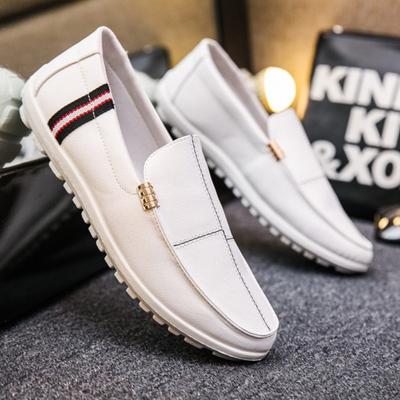 Neue Herren Slipper Flach Slip-on Bequeme Freizeitschuhe Sommer Stadtspaziergang Fahrschuhe Mokassins Business Gesellschaftlich Formelle Schuhe