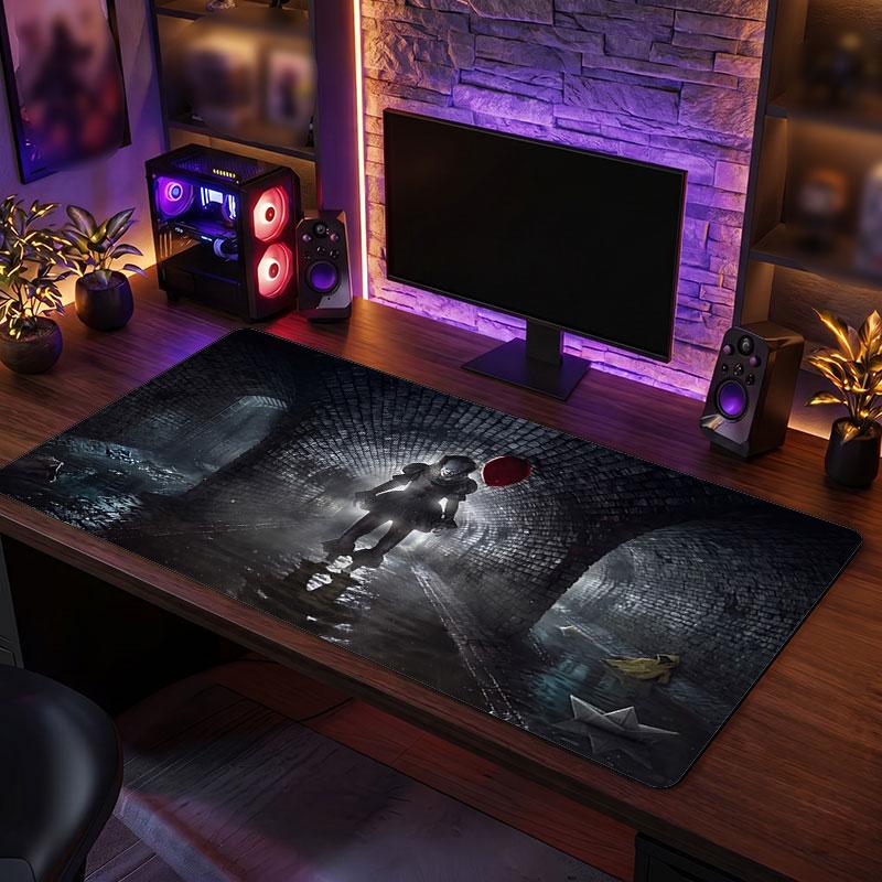 Big Mouse PadIT Pennywise Extended Soft Desk Mat Gaming Office Computer Table Decor Mat