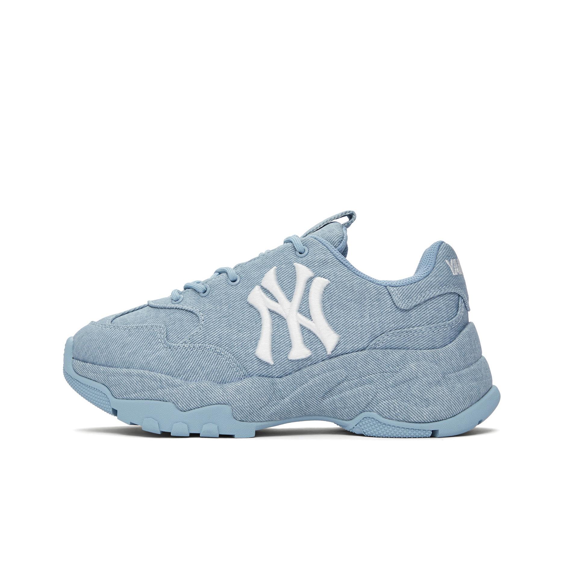 MLB New York Yankees Modetrend Sport Casual Veelzijdig Antislip Slijtvast Lage Top Dad Schoenen Unisex sneaker Blauw 3ASHA025N-50BLL 38