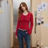 unifree 2026 Autumn Gentle Knit Cardigan & Camisole Set