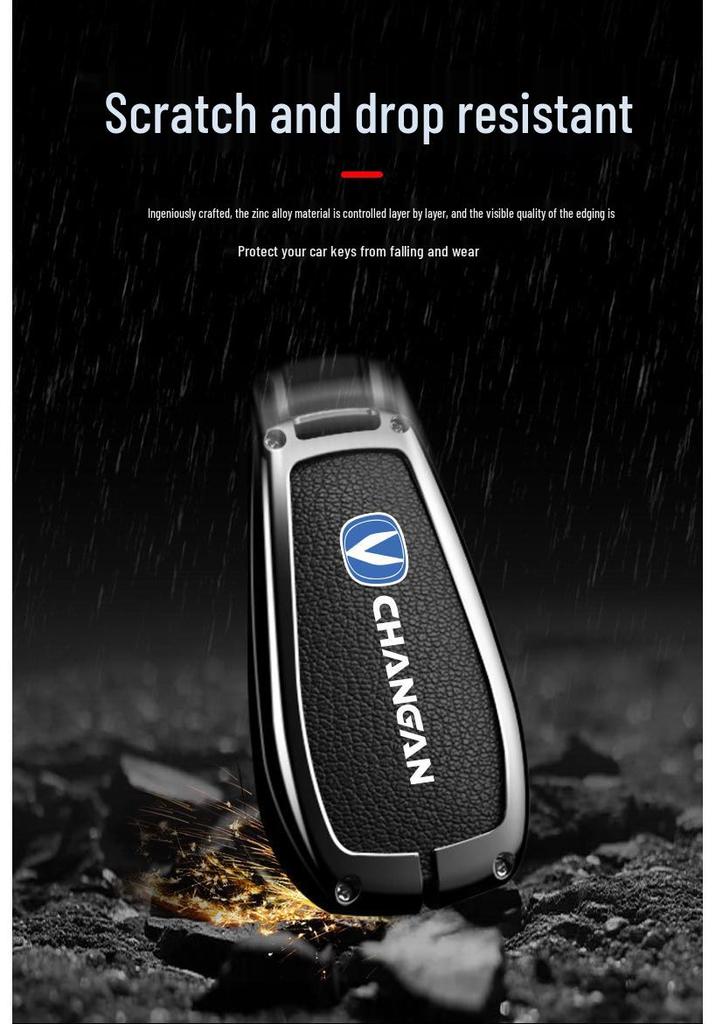Compatible Changan CS75 PLUS 24-25 Key Cover Shell for EADO CS3 Remote.
