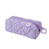 Große tragbare Schminktasche & Federmäppchen mit Reißverschluss für Mädchen - Einfaches Design in reiner Farbe