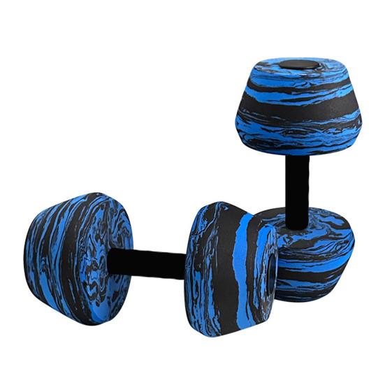 Aquatic Dumbbells EVA Foam Water Weights Pool Resistance Exercise Barbells for Aerobics Fitness Training Weight Loss Muscle Toning